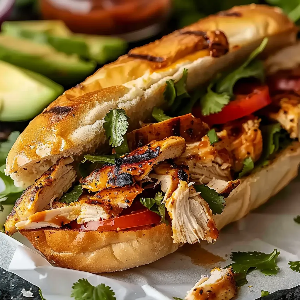 Chicken Torta Sandwich