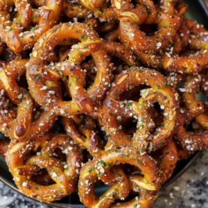 Crazy Good Seasoned Pretzels