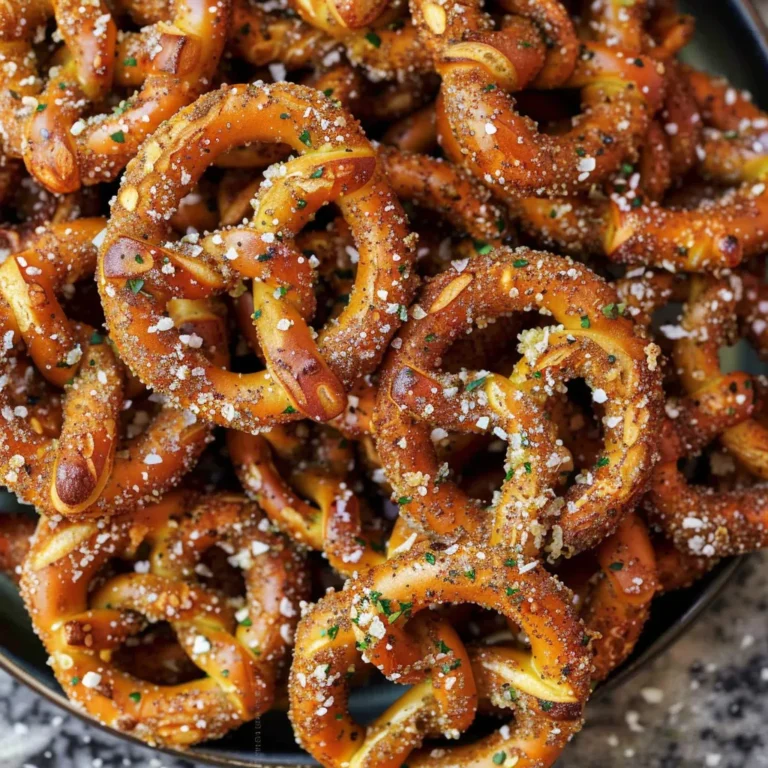 Crazy Good Seasoned Pretzels