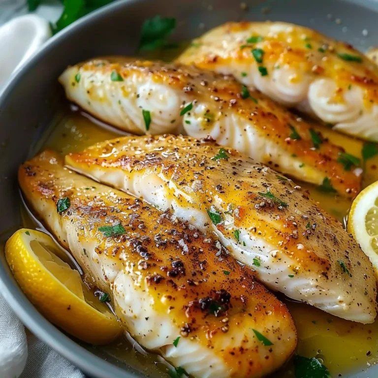 Easy Garlic Butter Tilapia