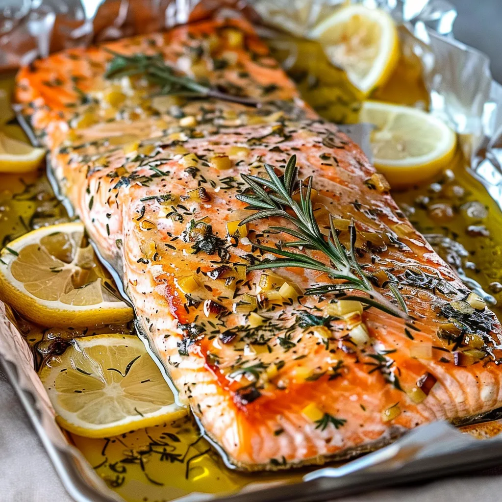 Flaky Oven-Baked Salmon