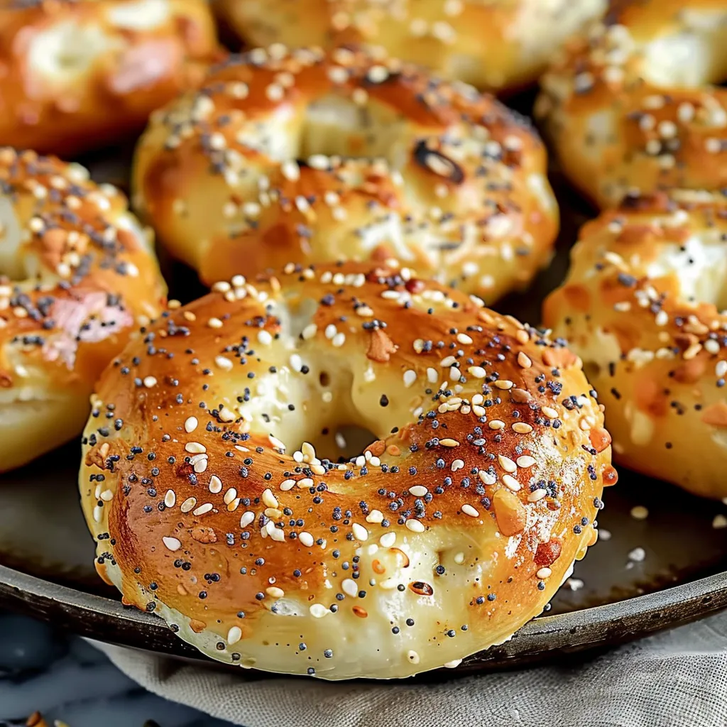 Greek Yogurt Bagels