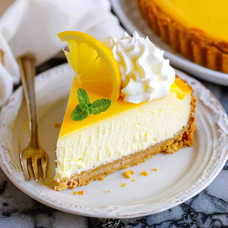 Limoncello Cheesecake