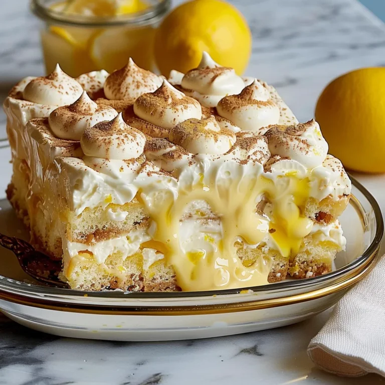 Limoncello Lemon Curd Tiramisu