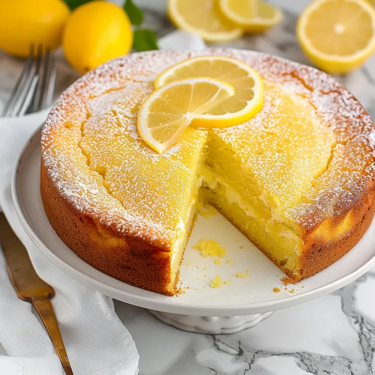 Limoncello Ricotta Cake