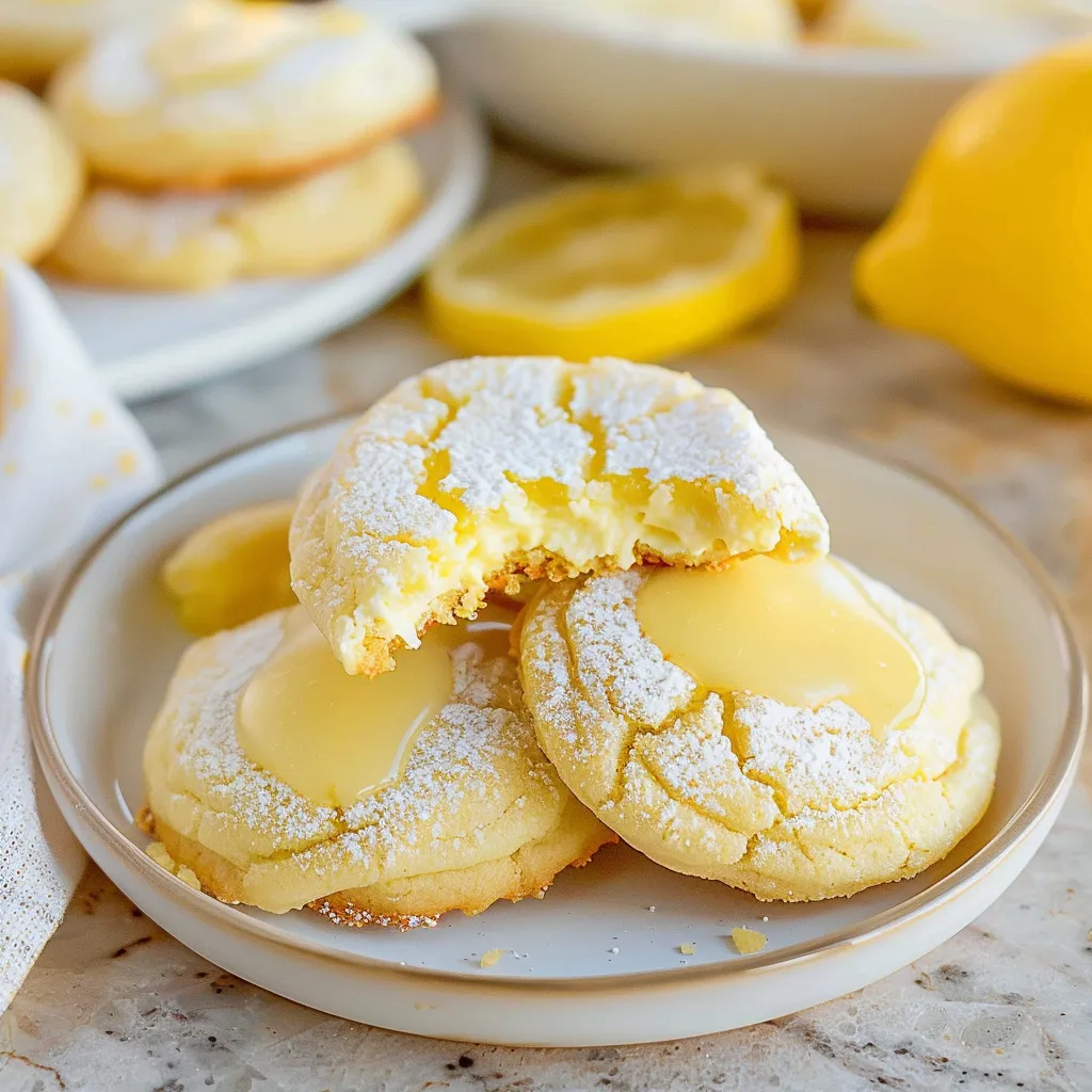 Limoncello Ricotta Cookies