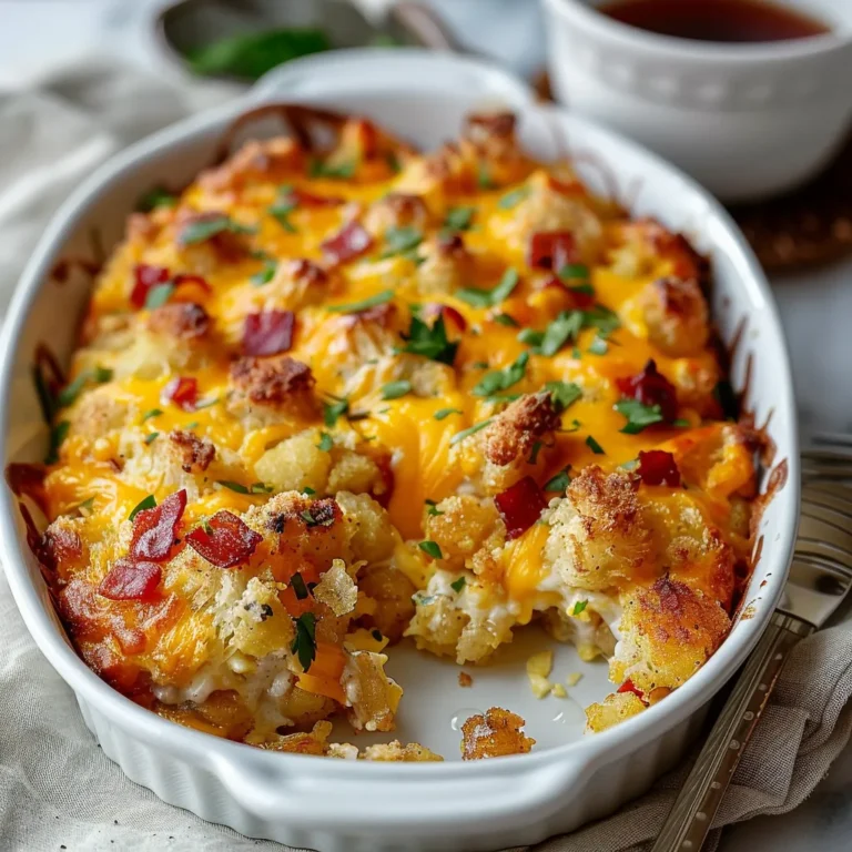 Tater Tot Breakfast Casserole