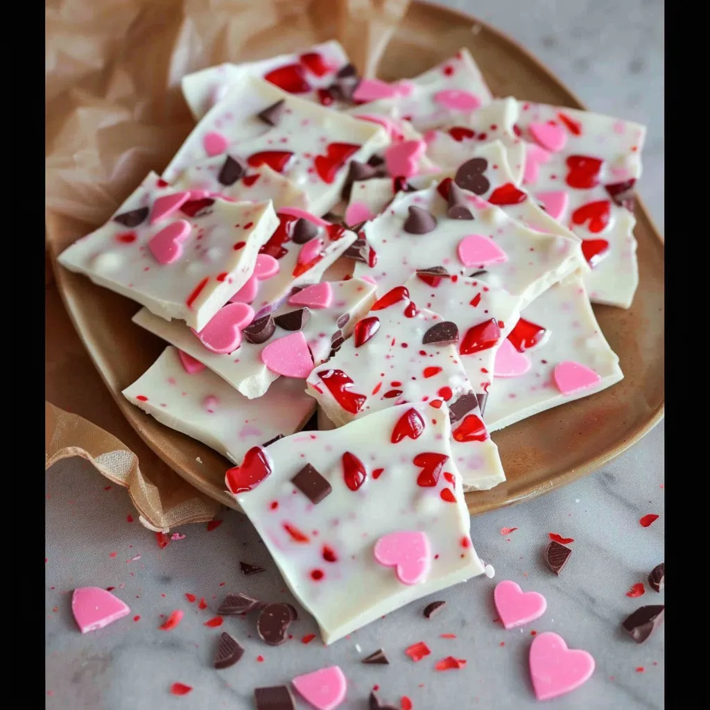Valentine’s Day Chocolate Bark