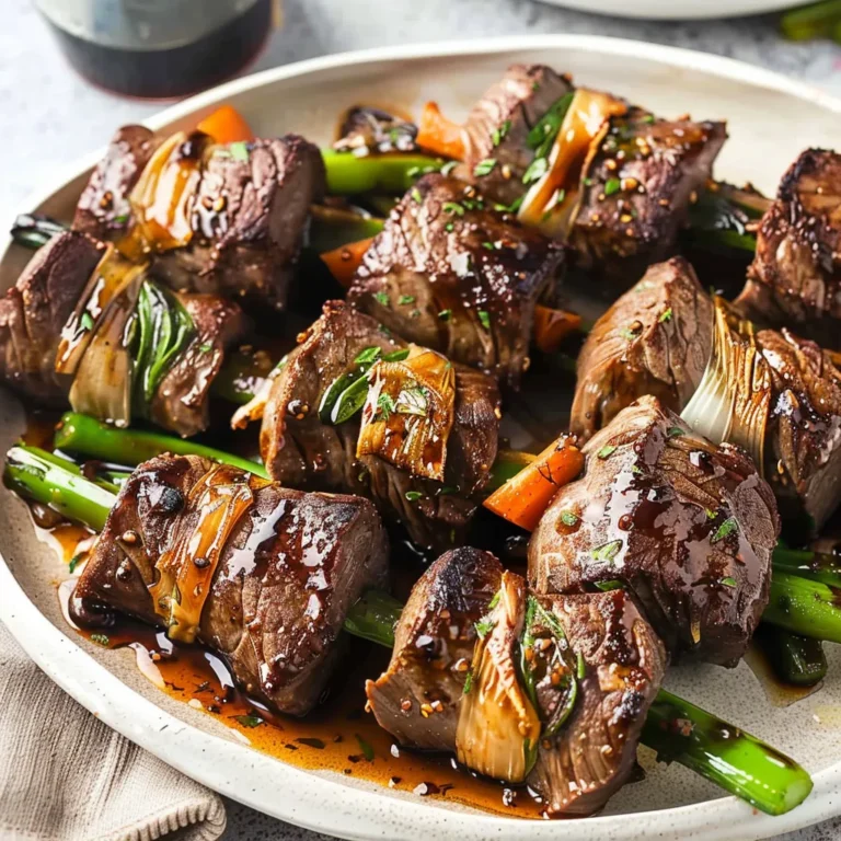 Balsamic Glazed Steak Rolls