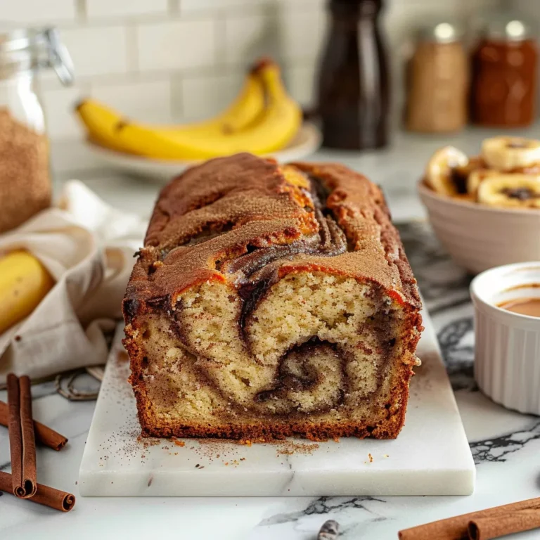 Cinnamon Swirl Banana Bread