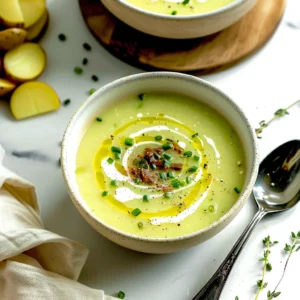 Cream of Asparagus and Potato Soup