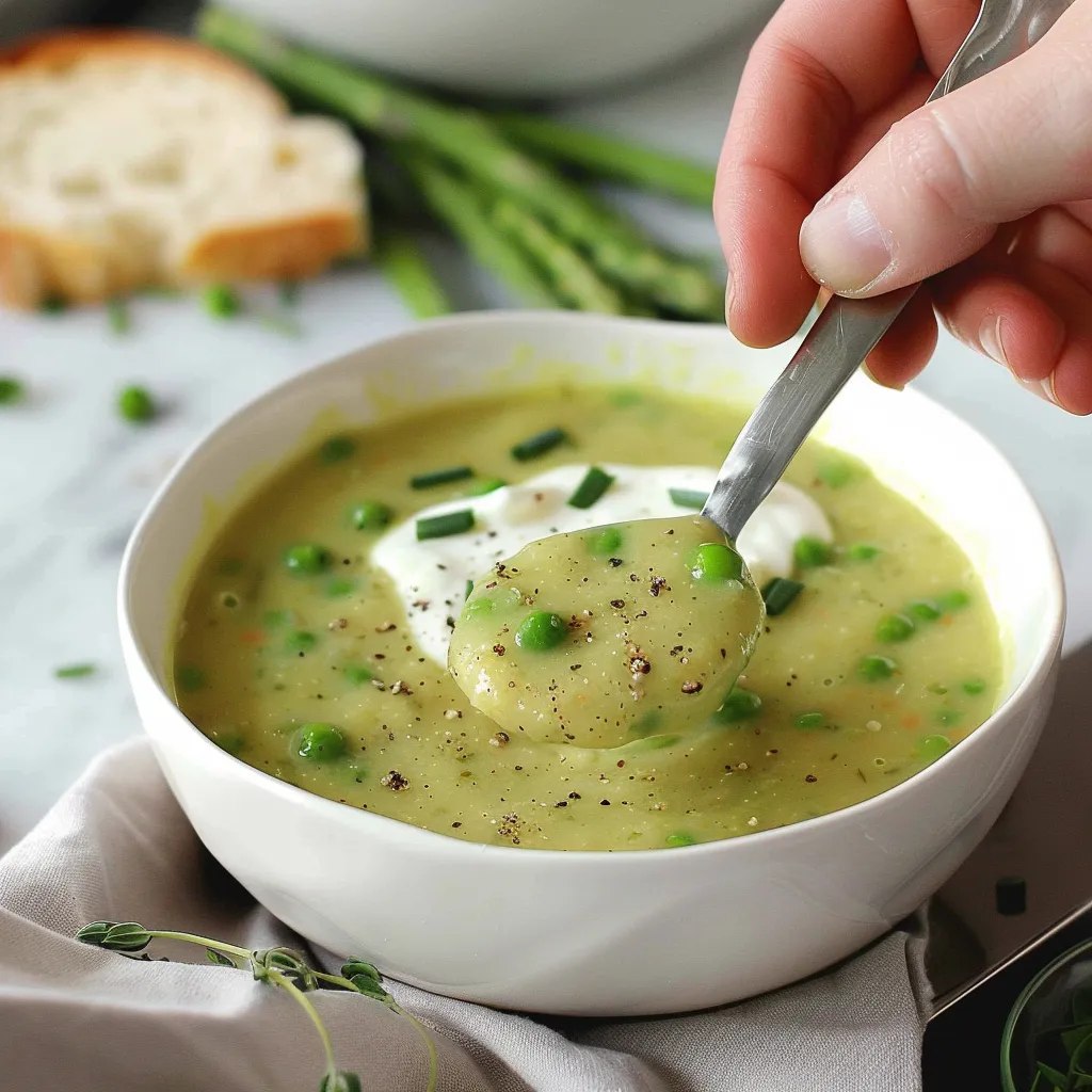 cream of spring vegetable soup