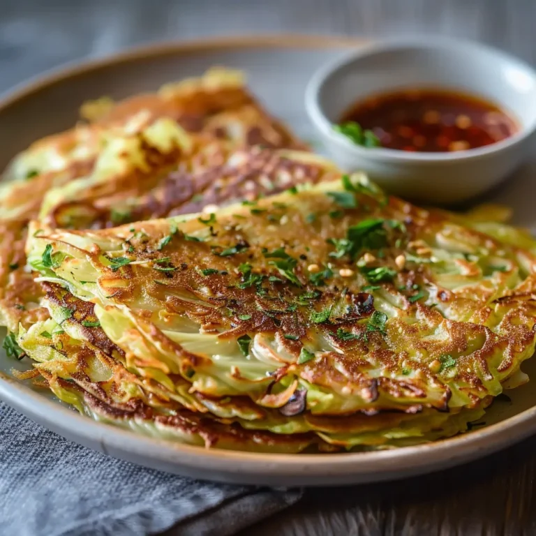 Crispy Cabbage Pancake