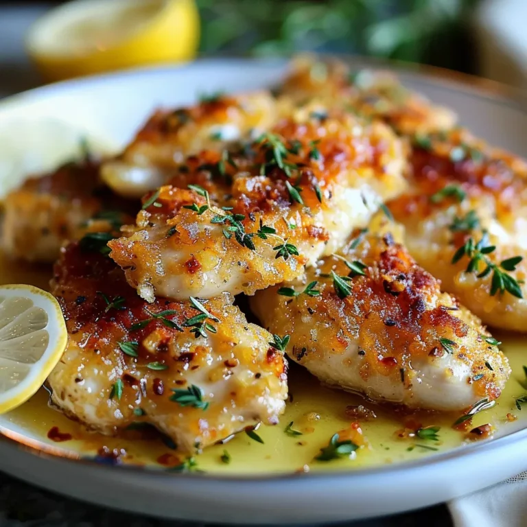 CRISPY ZESTY LEMON PECORINO CHICKEN