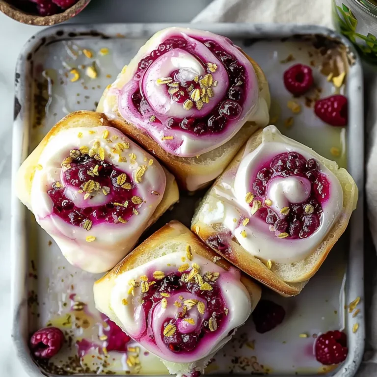 Edd Kimber’s Raspberry and Rose Cheesecake Buns