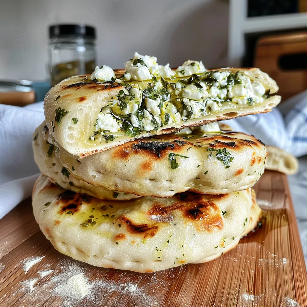 Feta Spring Flatbreads