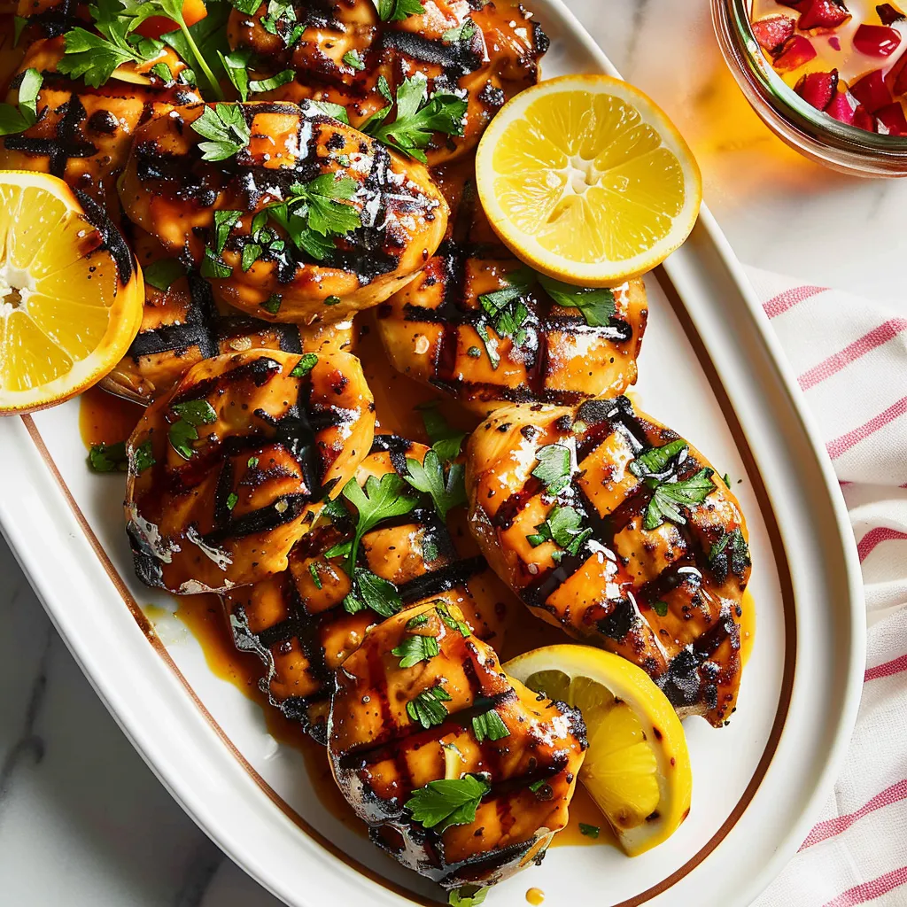 Key West Grilled Chicken with Tropical Citrus Marinade