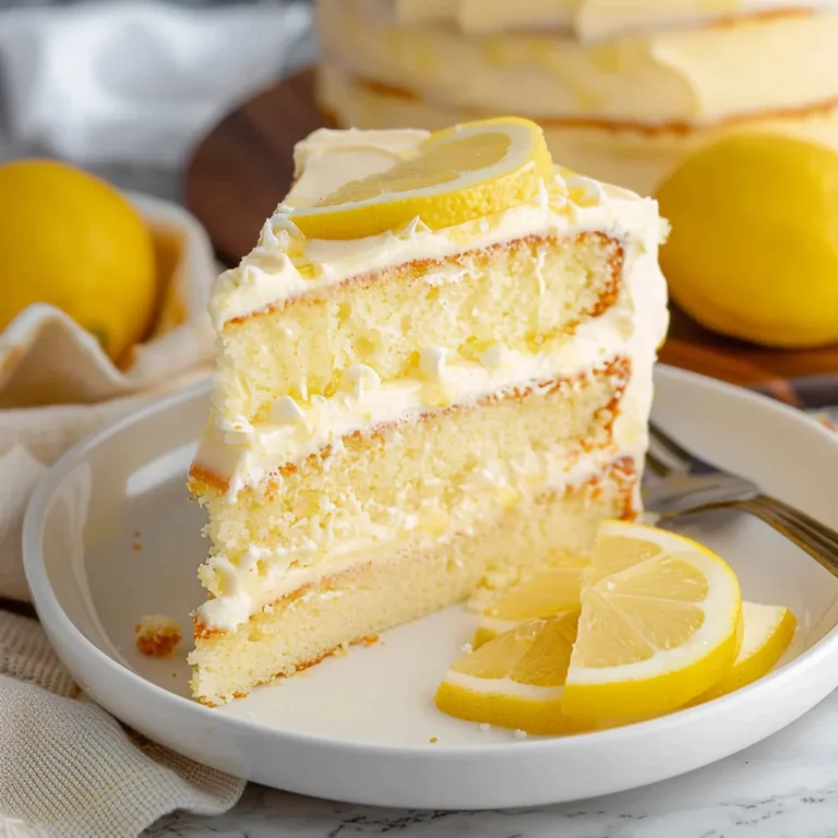 Lemon Cream Cake