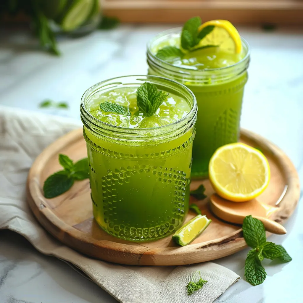 Lemon Mint Juice Recipe