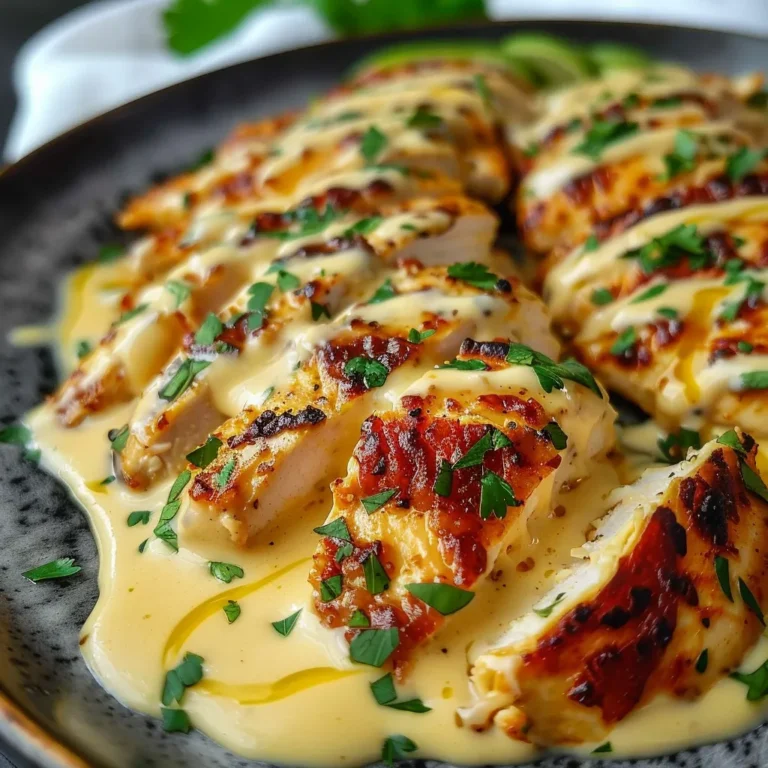 Mexican Chicken with Cheese Sauce