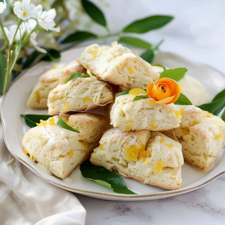 Orange Cream Scones