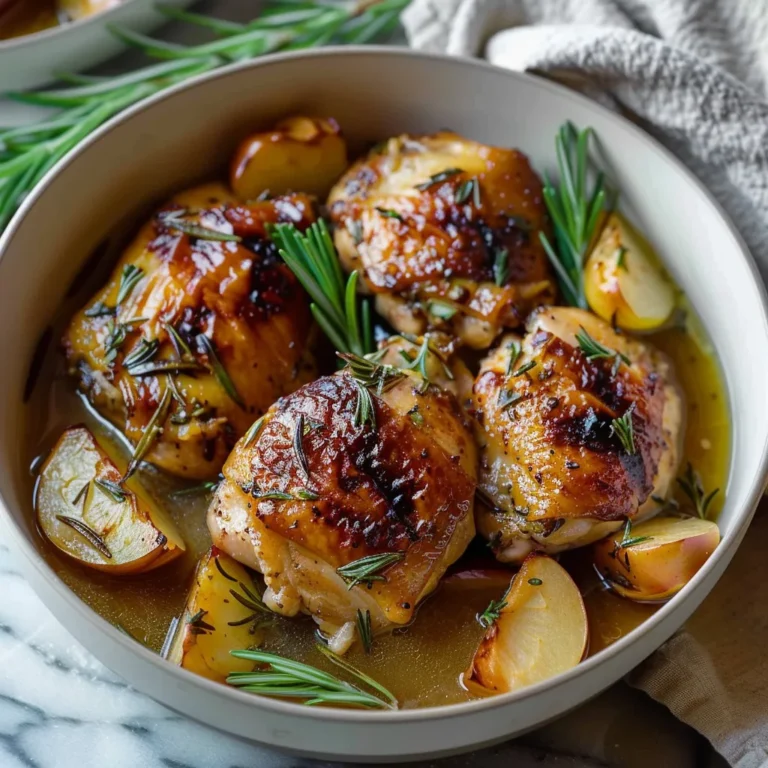 Rosemary Apple Cider Chicken