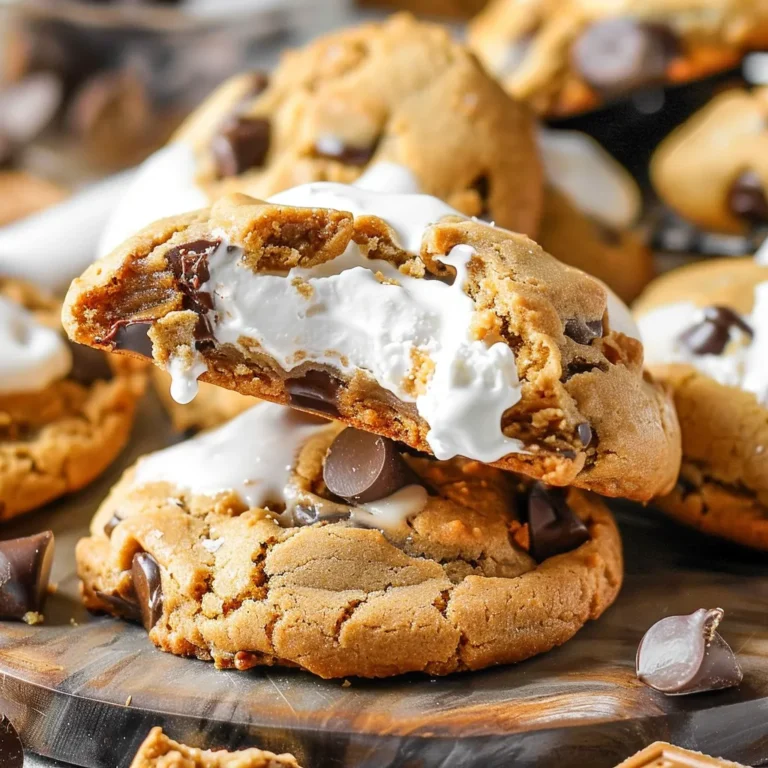 S'MORES STUFFED COOKIES