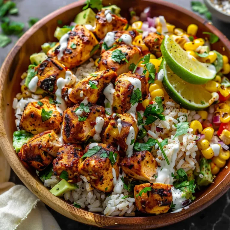 Street Corn Chicken Bowl