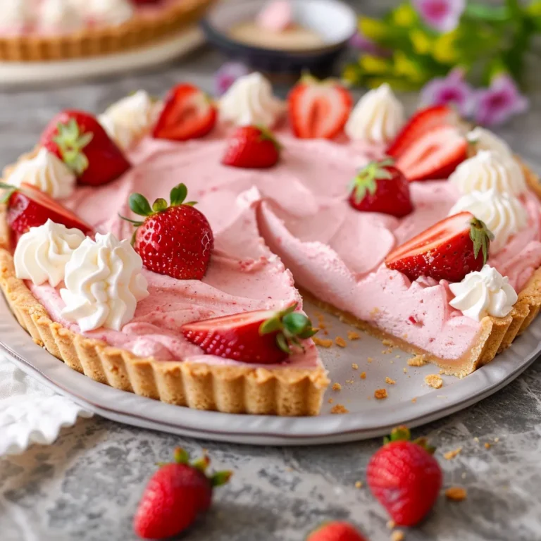 Whipped Strawberry Tart