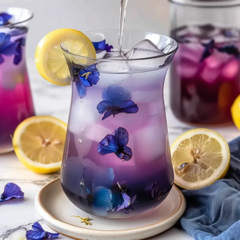 Butterfly Pea Flower Lemonade Tea