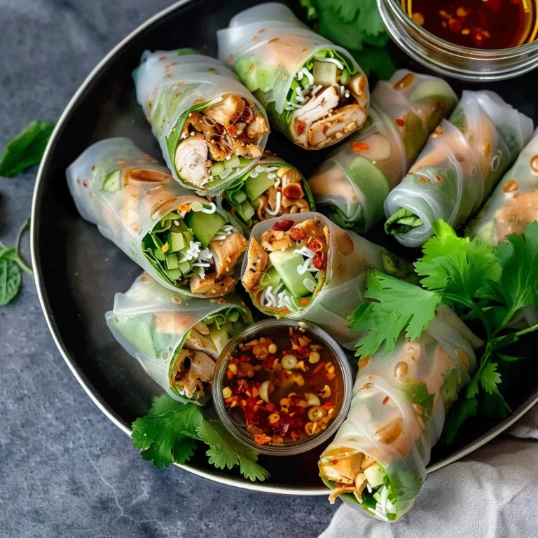 Chicken Spring Rolls