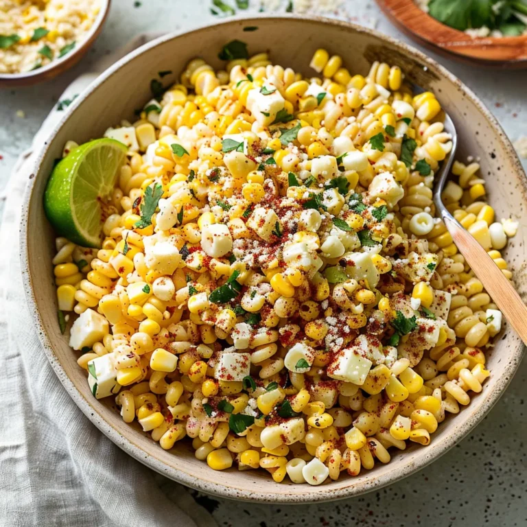 Mexican Street Corn Pasta Salad