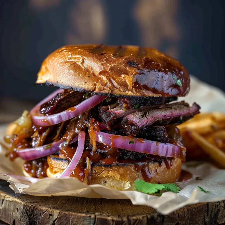 BBQ Beef Brisket Sandwiches