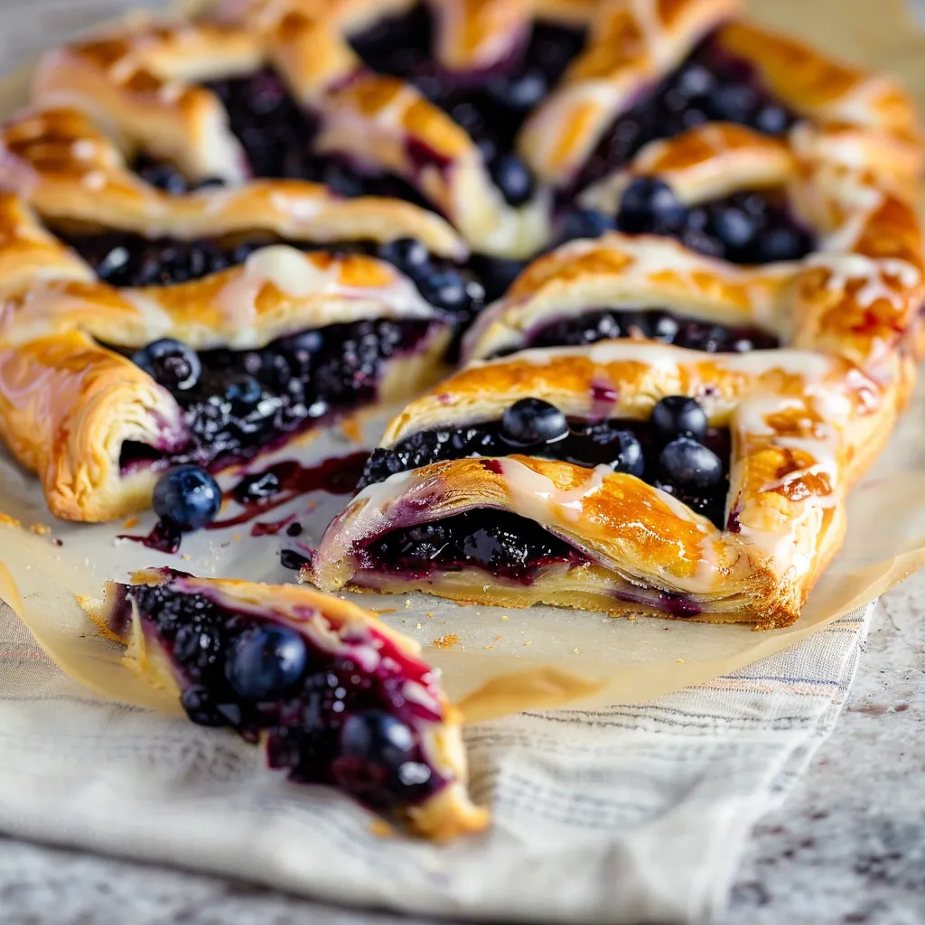 Blueberry Danish