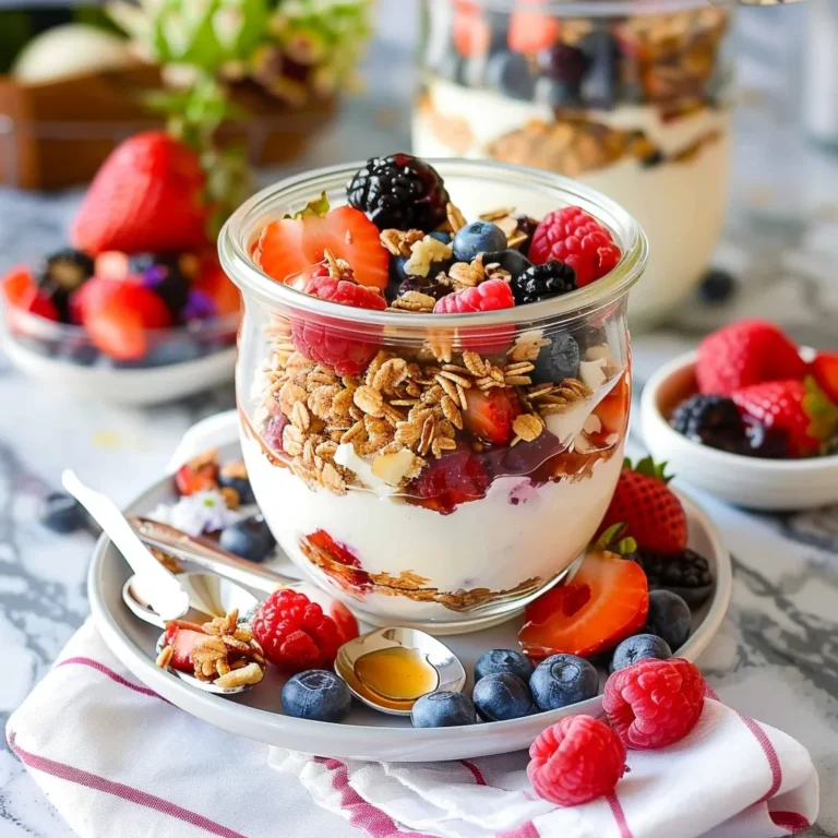 Brunch Yogurt Parfait Bar