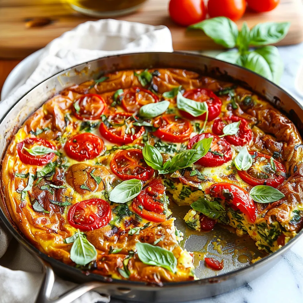 Caprese Frittata