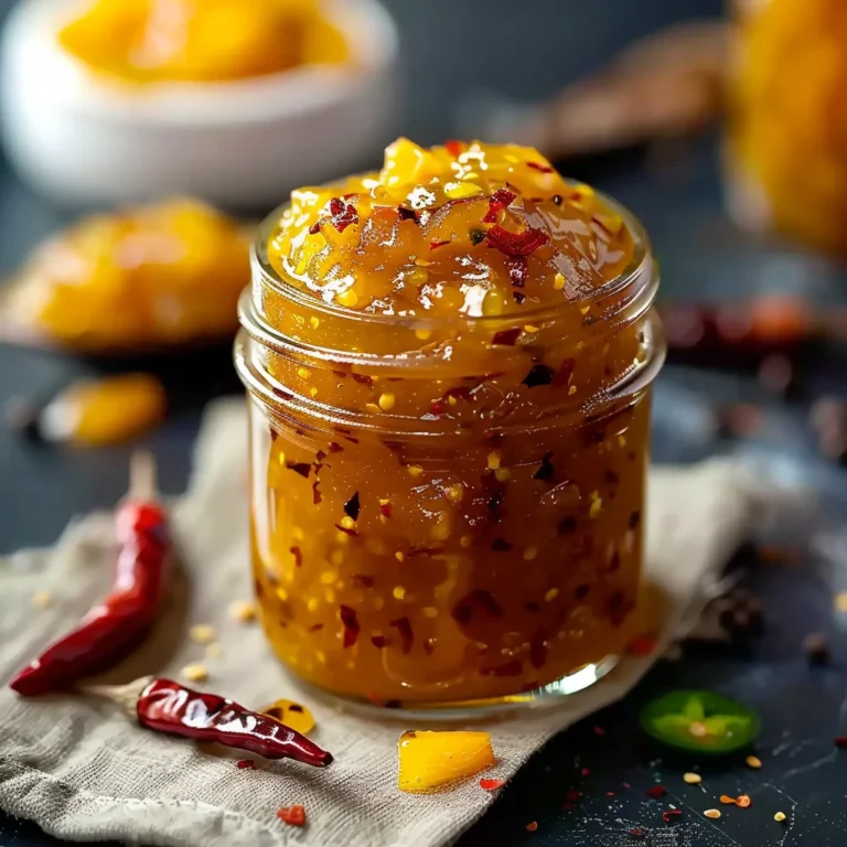 Chunky Mango Jalapeno Jam