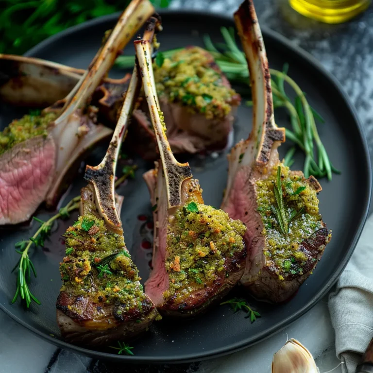 Herb-Crusted Lamb Chops