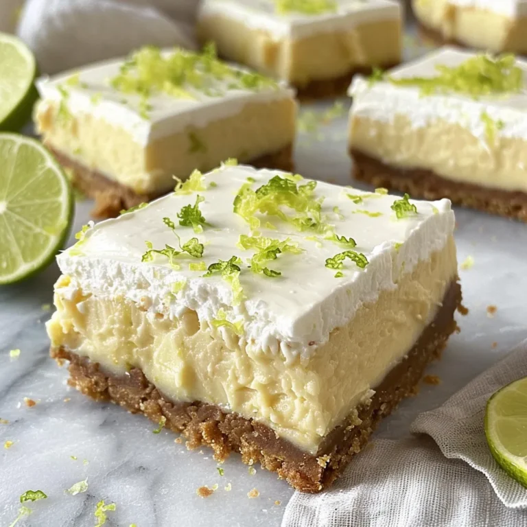 Key Lime Pie Bars