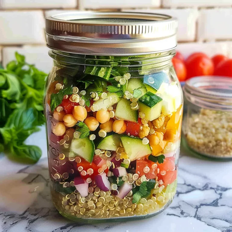 Mason Jar Quinoa Salad