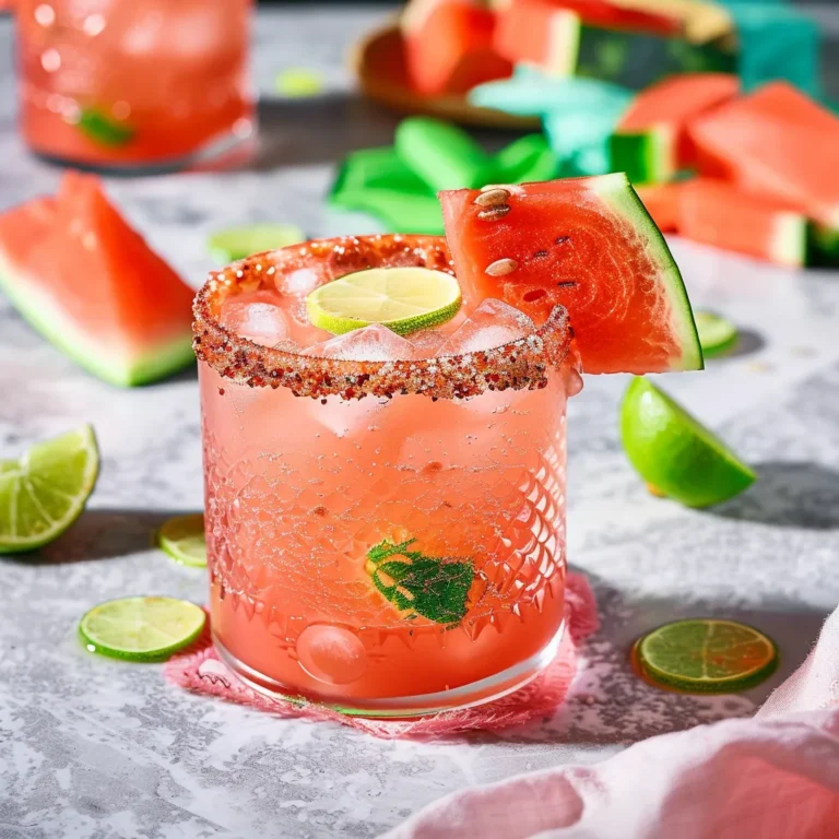 Watermelon Lime Agua Fresca