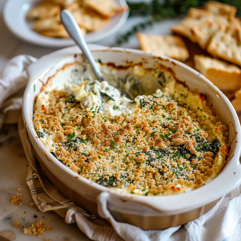 Baked Spinach Artichoke Dip
