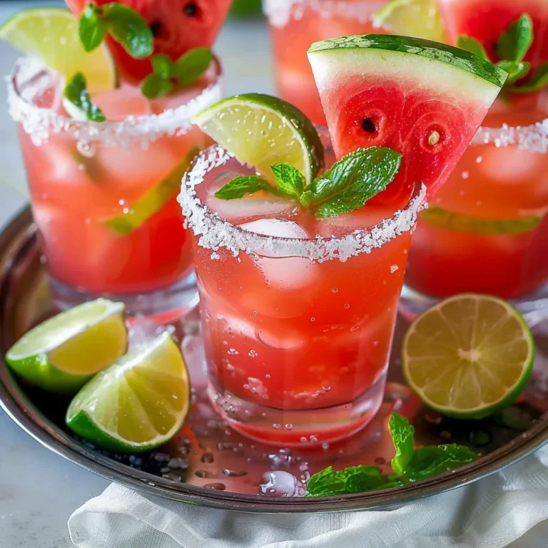 Sparkling Watermelon Agua Fresca