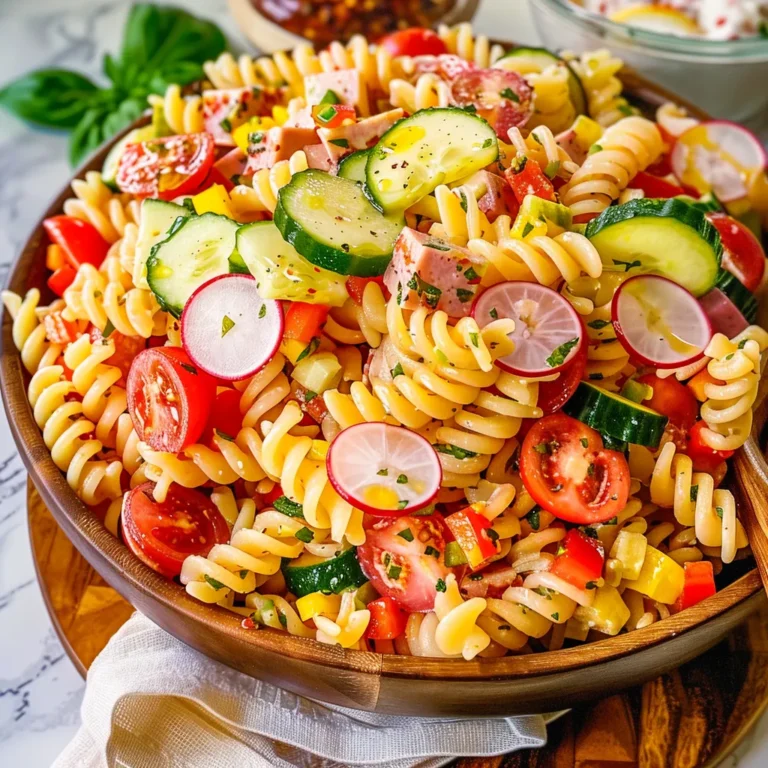 Pasta Salad with Italian Dressing