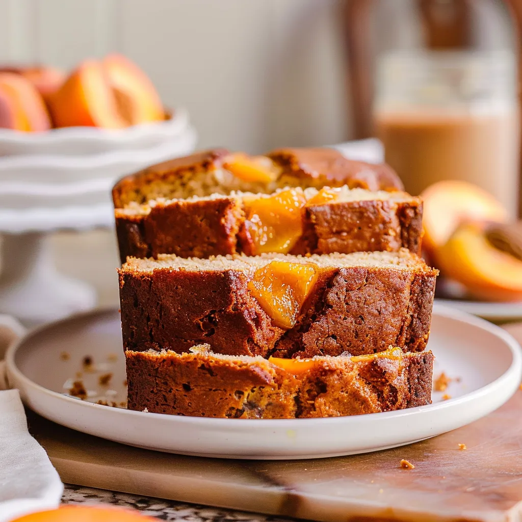 Southern Peach Bread