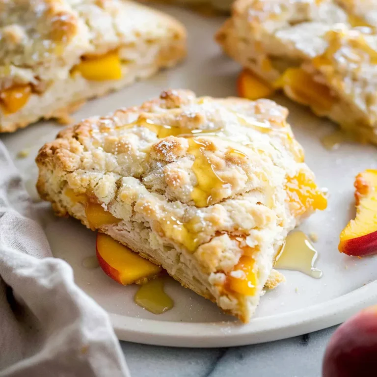 Peach Scones