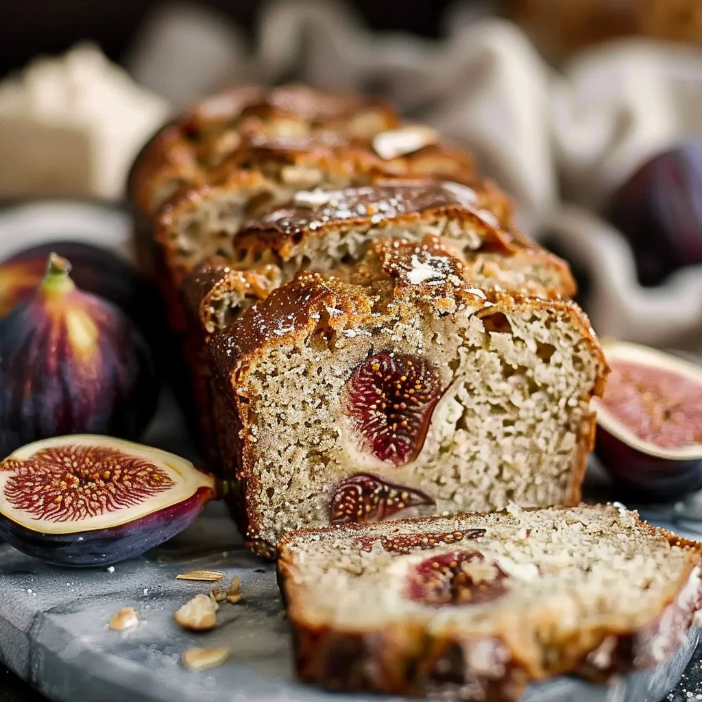 Fig Bread Recipe with Fresh Figs