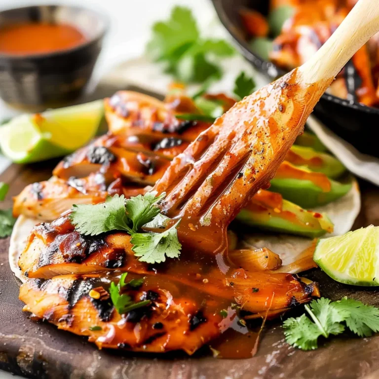 Honey Chipotle Chicken Tacos