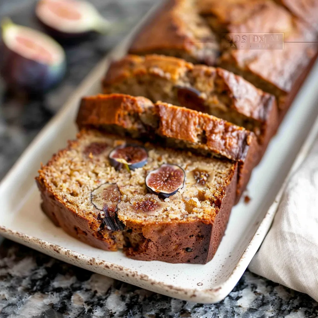 Banana Bread with a Fig Twist