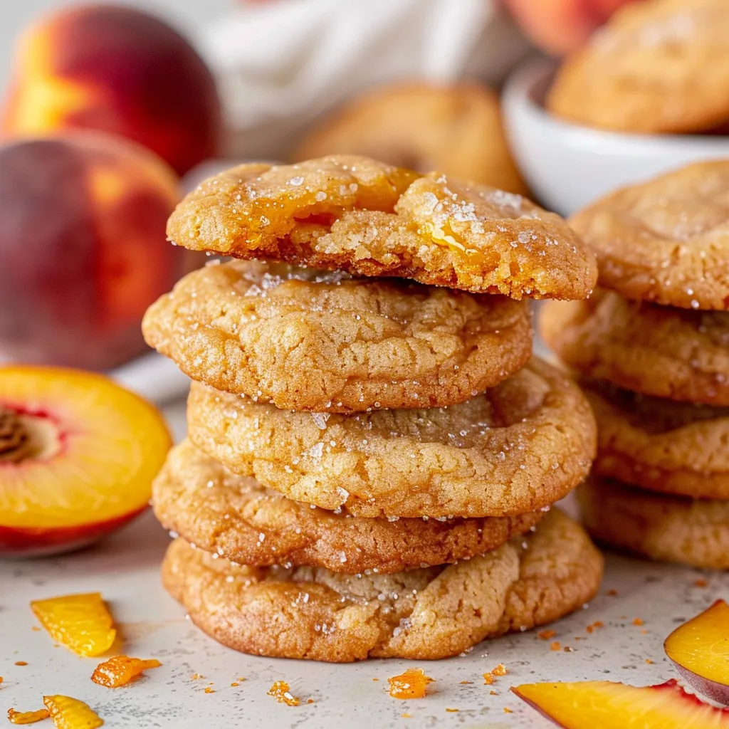 peach cookies